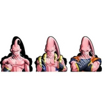 3D Lenticular Sticker - Dragon Ball - Super Buu Three Forms
