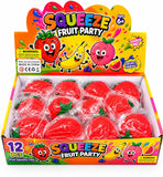 Squishy - Strawberry Squeeze Fruit Party (1 Unit)