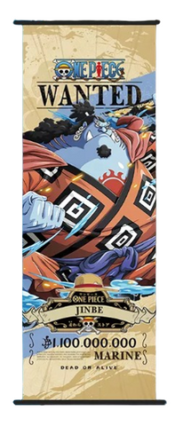 Scroll Hanging Painting - One Piece - Jinbe