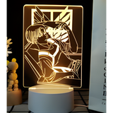 3D LED Night Light - Attack on Titan - Levi