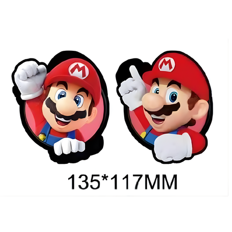 3D Lenticular Sticker - Super Mario - Mario Victory Pose