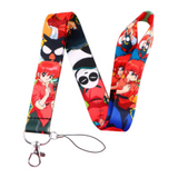 Lanyard - Ranma 1/2 - Ranma Saotome, P-chan, Genma Saotome (Panda Form)