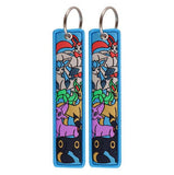 Embroidery Keychain - Pokémon - Eeveelutions