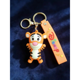 3D PVC Figure Keychain - Winnie the Pooh - Tigger Arms Out