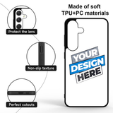 Custom Samsung Galaxy Protective Case: Soft Rubber Series