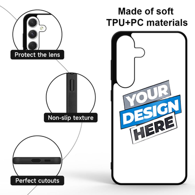 Custom Samsung Galaxy Protective Case: Soft Rubber Series
