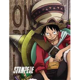 3D Lenticular Poster 12x16 - One Piece - Luffy Stampede Straw Hat