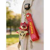 3D PVC Figure Keychain - Toy Story - Lotso With Propeller Plane