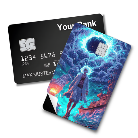 Credit Card Skin Sticker - One Piece - Luffy Gear 5