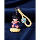 3D PVC Figure Keychain - Dragon Ball Z - Kid Goku On Flying Nimbus