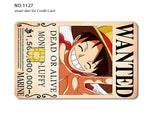 Credit Card Skin Sticker - One Piece - Luffy Wanted