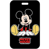 ID Card Badge Holder - Mickey & Friends - Mickey Mouse Sitting On Ground