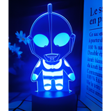 3D LED Night Light - Ultraman - Tiga Ultraman