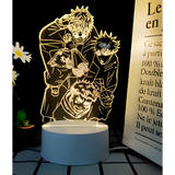 3D LED Night Light - Jujutsu Kaisen - Group Photo