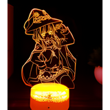 3D LED Night Light - Konosuba (God's Blessing on th - Megumin