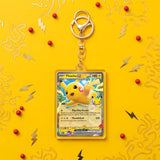 Card Keychain - Pokemon - Pikachu ex 30th Anniversary 053/128