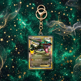 Card Keychain - Pokémon - Rayquaza EX 30th Anniversary 85/124