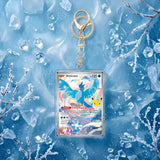 Card Keychain - Pokemon - Articuno basic Illustration Rare 30th Anniversary 132/128