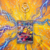 Card Keychain - Pokemon - Pikachu ex Full Art 30th Anniversary 150/128