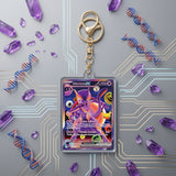 Card Keychain - Pokemon - Mewtwo ex 30th Anniversary 157/128