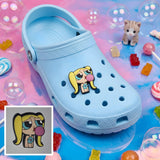 Shoe Charm - The Powerpuff Girls - Bubbles Blowing Bubble Gum