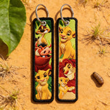 Embroidery Keychain - The Lion King - Simba, Timon & Pumbaa
