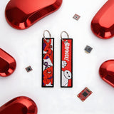 Embroidery Keychain - Big Hero 6 - Baymax (Armored & White)