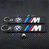 Embroidery Keychain - Auto Brands - BMW M Power
