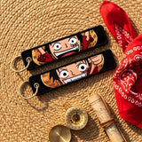 Embroidery Keychain - One Piece - Luffy (Smiling Close-up)