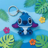 PVC Keychain - Lilo & Stitch - Stitch Sitting