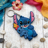 PVC Keychain - Lilo & Stitch - Stitch With Scrump