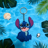 PVC Keychain - Lilo & Stitch - Stitch Laughing
