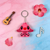 PVC Keychain - Lilo & Stitch - Angel Sitting