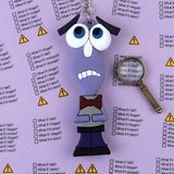PVC Keychain - Inside Out - Fear
