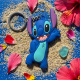 PVC Keychain - Lilo & Stitch - Stitch Happy