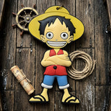 PVC Keychain - One Piece - Luffy Standing