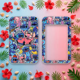 ID Card Badge Holder - Lilo & Stitch - Stitch & Angel Collage
