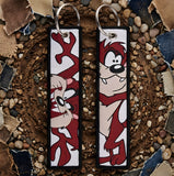 Embroidery Keychain - Looney Tunes - Tasmanian Devil (Taz)