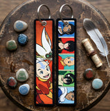 Embroidery Keychain - Avatar: The Last Airbender - Aang And Main Cast