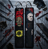 Embroidery Keychain - Horror Movies - Hellraiser Pinhead And Slasher Villains