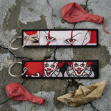 Embroidery Keychain - IT - Pennywise The Dancing Clown Face