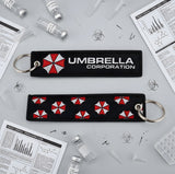 Embroidery Keychain - Resident Evil - Umbrella Corporation Logo