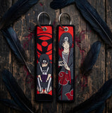 Embroidery Keychain - Naruto - Itachi Uchiha Sharingan