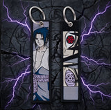 Embroidery Keychain - Naruto - Sasuke Uchiha Portrait