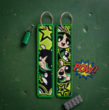 Embroidery Keychain - Powerpuff Girls - Buttercup