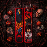 Embroidery Keychain - Stranger Things - Eddie Munson And Vecna - Hellfire