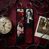 Embroidery Keychain - Stranger Things - Eleven & Vecna