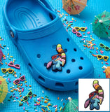Crocs Charm - Lilo & Stitch - Stitch With Ice Cream Tall Rainbow Cone Sunglasses