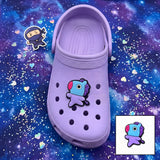 Crocs Charm - BT21 (BTS) - Mang The Blue And Purple Horse
