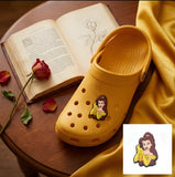 Crocs Charm - Disney Princess - Belle In Yellow Ball Gown